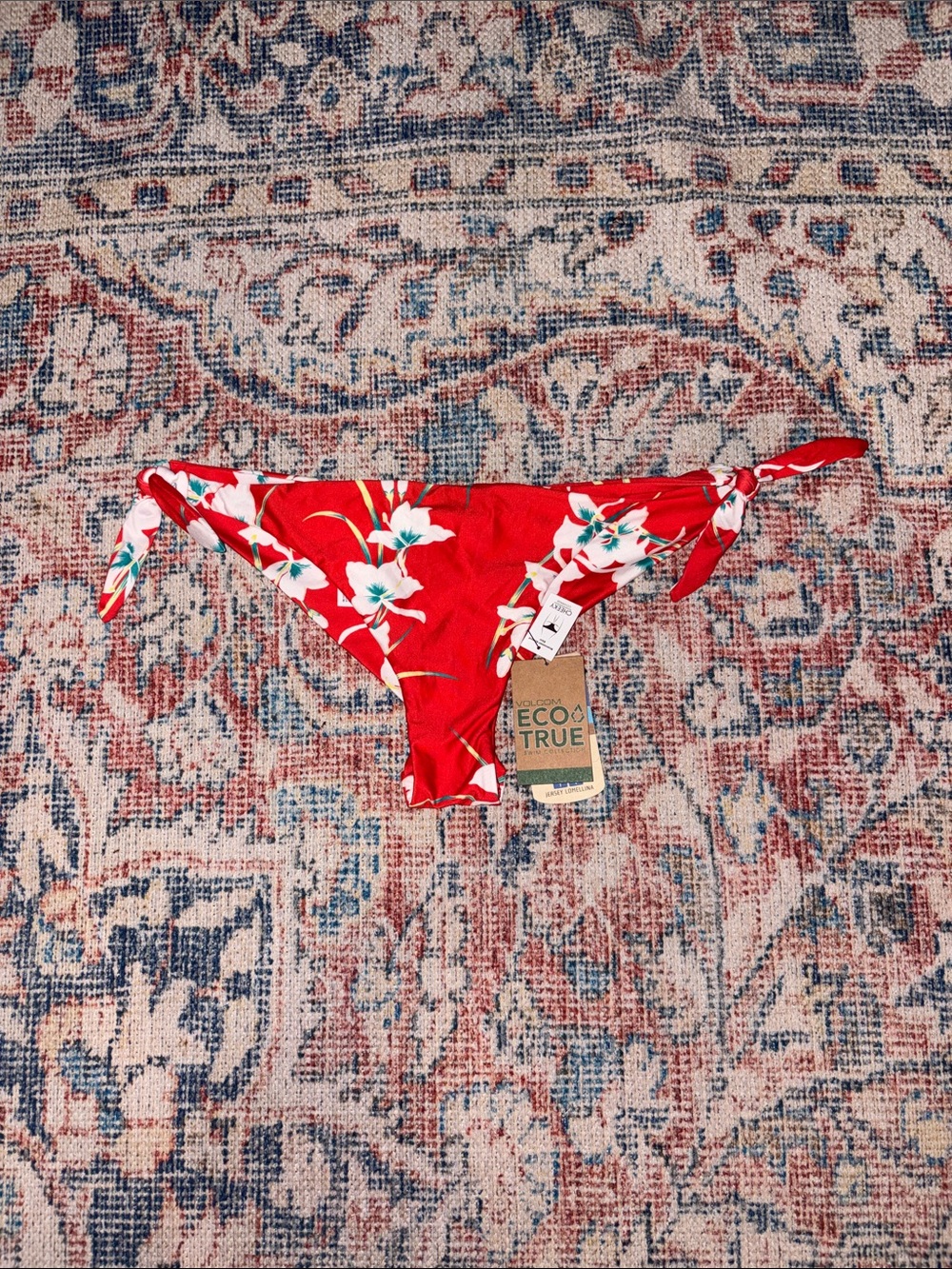 Volcom Orchid You Not Cheeky Bikini Bottoms SZ M NWT - Picture 3 of 5